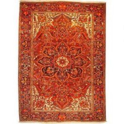 Persian Heriz  Rugs on different sizes and designs,  Made with 100% natural wool and Cotton, vegetable dyed and hand knotted .