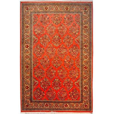 Persian Sarough  Rugs on different sizes and designs,  Made with 100% natural wool and Cotton, vegetable dyed and hand knotted .
