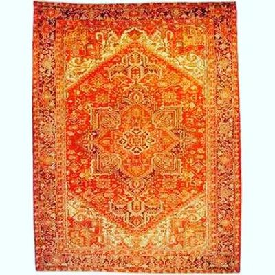 Persian Heriz  Rugs on different sizes and designs,  Made with 100% natural wool and Cotton, vegetable dyed and hand knotted .