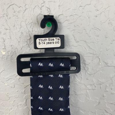 #643 Kids Blue Bike Tie