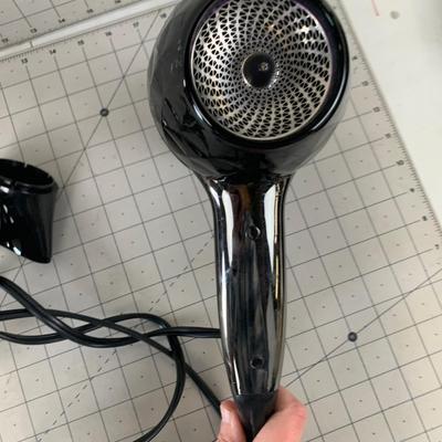 #664 Hair Dryer With Attachments