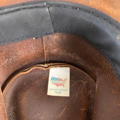#665 Leather Hat