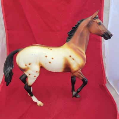 White With Brown Breyer Horse