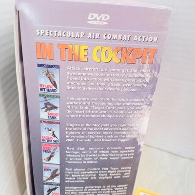 IN THE COCKPIT DVD SERIES AIR COMBAT ACTION Movie Collectible