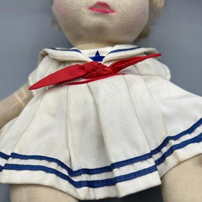 Vintage Mattel Polyester My Child Toy Plush Doll