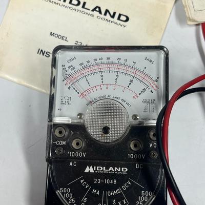 Midland International & BK Precision Digital Multimeter Tools