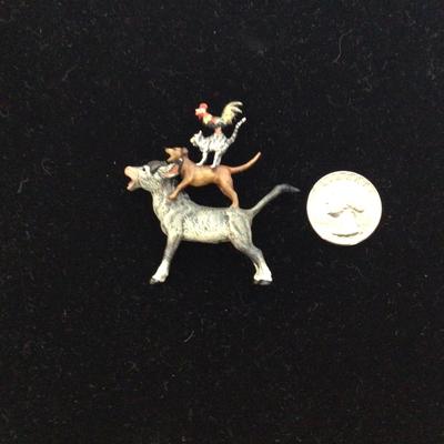 1366 Austrian Bronze Mini Bremenâ€™s Town Musicians
