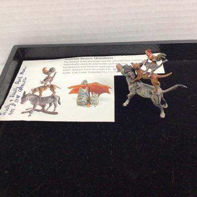 1366 Austrian Bronze Mini Bremenâ€™s Town Musicians