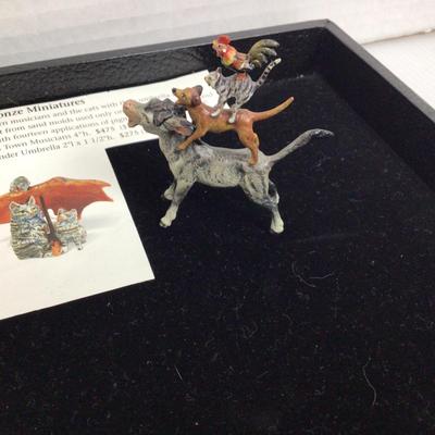 1366 Austrian Bronze Mini Bremenâ€™s Town Musicians