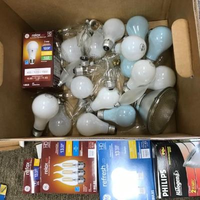 Lot of light bulbs