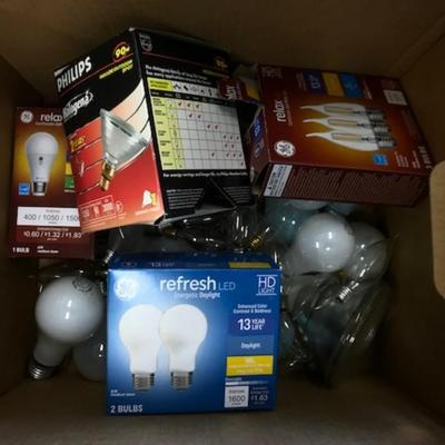 Lot of light bulbs