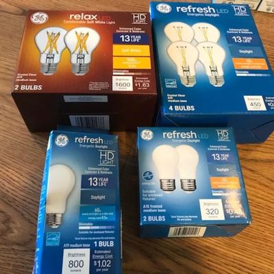lot of light bulbs
