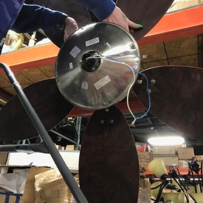 fan with large blades