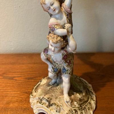 Vintage candelabra porcelain