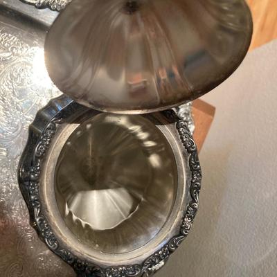 Vintage EPCA Lancaster silver plate coffee and tea set five pieces