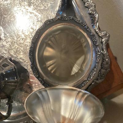 Vintage EPCA Lancaster silver plate coffee and tea set five pieces