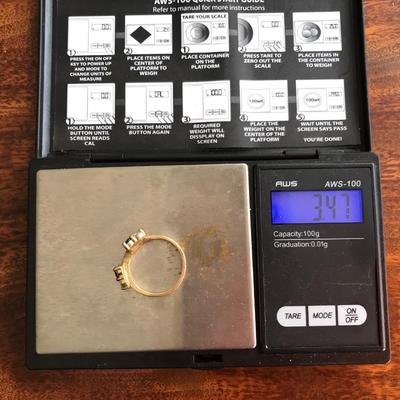 GOLD JEWELRY LOT