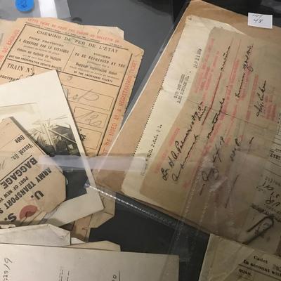 MILITARY EPHEMERA