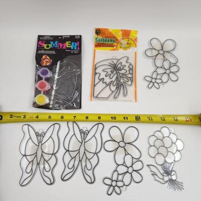UNPAINTED PLASTIC SUN CATCHER BUNDLE