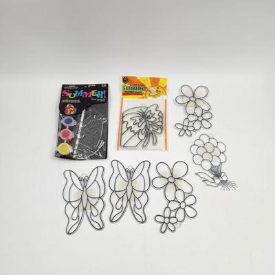 UNPAINTED PLASTIC SUN CATCHER BUNDLE