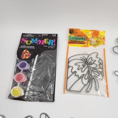 UNPAINTED PLASTIC SUN CATCHER BUNDLE