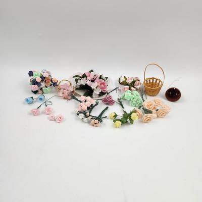 SMALL FAUX FLOWER BUNDLE