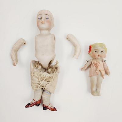 ANTIQUE PORCELAIN COLLECTABLE DOLLS
