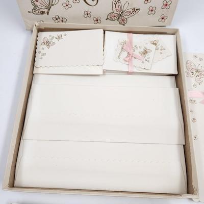 VINTAGE GOLDEN REMERANCE STATIONARY SET