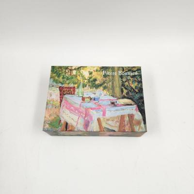 PIERRE BONNARD "TABLE SET IN THE GARDEN" STATIONARY SET