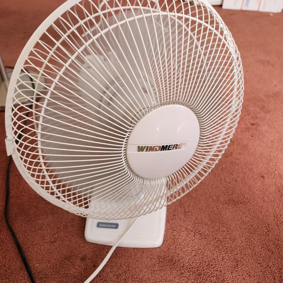 Windmere 12Inch Oscillating Fan 3 speed Working