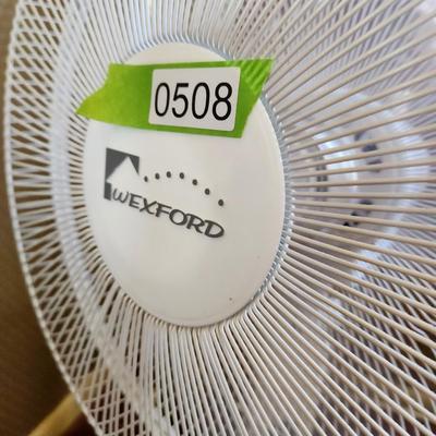 Wexford 3 Speed Adjustable Height Floor Fan Oscillating Stand Fan