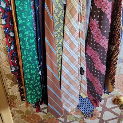 Lot of Vintage Men's  Neckties Ties Stewarts Hustler's