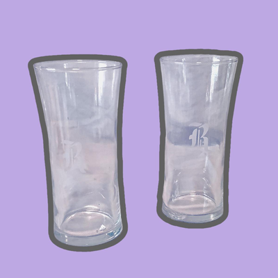 2 Vintage Highball Glasses