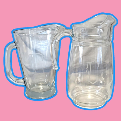 2 Vintage Pitchers