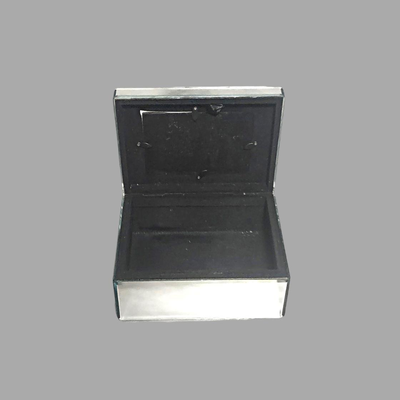 Christmas Luxe Mirrored Photo Storage Box