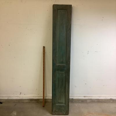 184 Antique Painted Shutter 5-ft