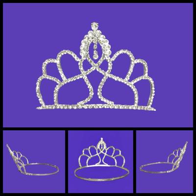 Authentic Beauty Pageant Sash & Crown #1