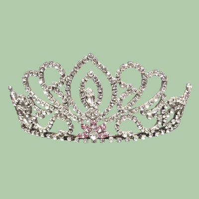 Authentic Beauty Pageant Sash & Crown #4