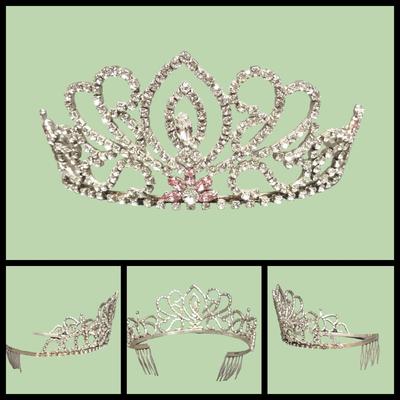 Authentic Beauty Pageant Sash & Crown #4