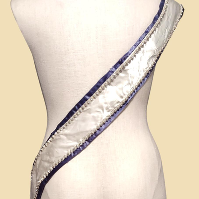 Authentic Beauty Pageant Sash & Crown #6