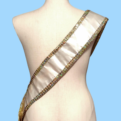 Authentic Beauty Pageant Sash & Crown #7