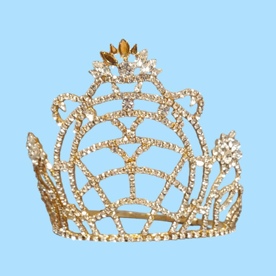 Authentic Beauty Pageant Sash & Crown #7
