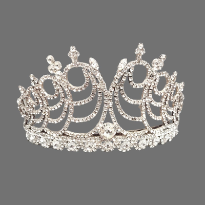 Authentic Beauty Pageant Sash & Crown #8