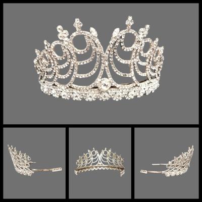 Authentic Beauty Pageant Sash & Crown #8
