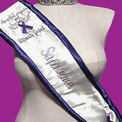 Authentic Beauty Pageant Sash & Crown #9