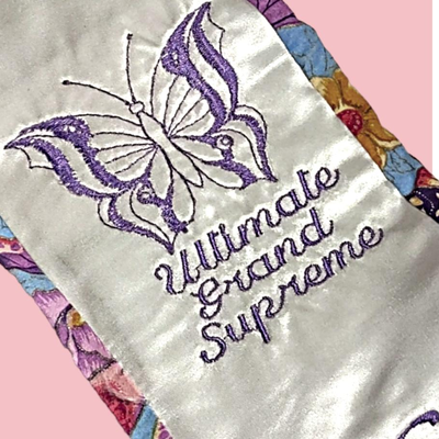 Authentic Beauty Pageant Sash & Crown #10