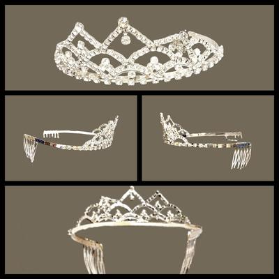 Authentic Beauty Pageant Sash & Crown #11