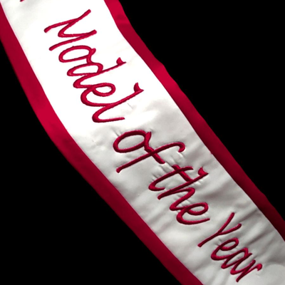 Authentic Beauty Pageant Sash & Crown #15