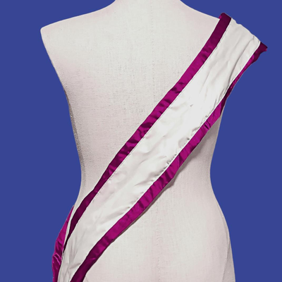 Authentic Beauty Pageant Sash & Crown #16