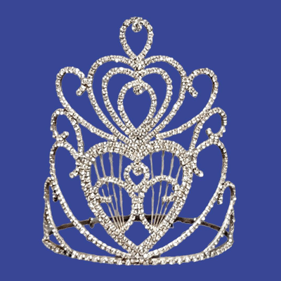 Authentic Beauty Pageant Sash & Crown #16